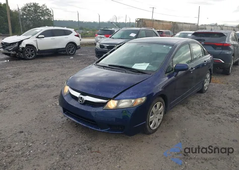 2011 Honda Civic Lx from USA, damaged, VIN 19XFA1F52BE021832